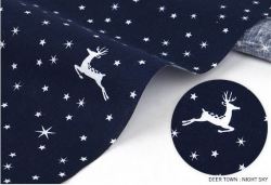 Deer town - night sky